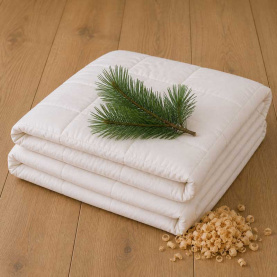 Schafwoll Decke / Duvet mit Arve