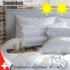 Leichte Sommerdecke Schafwolle