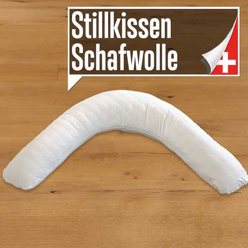 Stillkissen aus Schafwollen